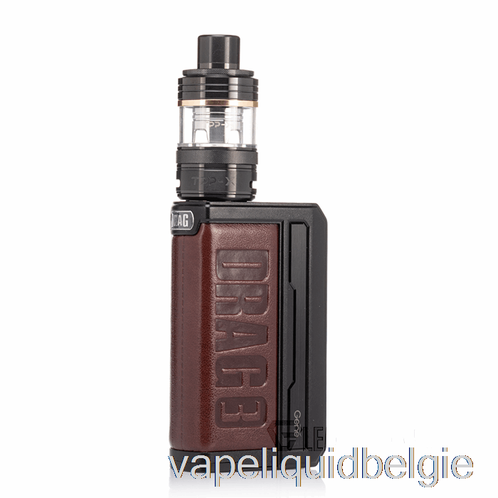 Vape België Voopoo Drag 3 177w Starterkit [tpp-x] Zwart-umber